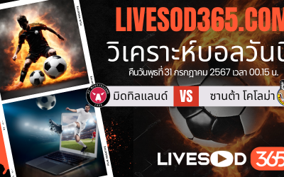 ทีเด็ดวิเคราะห์บอลประจำวันพุธ ยูฟ่า แชมเปี้ยนส์ ลีก มิดทิลแลนด์ -vs- ซานต้า โคโลม่า