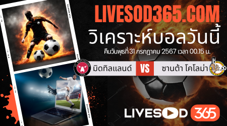 ทีเด็ดวิเคราะห์บอลประจำวันพุธ ยูฟ่า แชมเปี้ยนส์ ลีก มิดทิลแลนด์ -vs- ซานต้า โคโลม่า