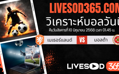 ทีเด็ดวิเคราะห์บอลประจำวันอังคาร ฟุตบอลโลก 2026 โซนยุโรป เนเธอร์แลนด์ -vs- มอลต้า