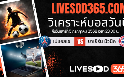 ทีเด็ดวิเคราะห์บอลประจำวันเสาร์ ชิงแชมป์สโมสรโลก เปแอสเช -vs- บาเยิร์น มิวนิค