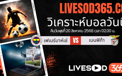 ทีเด็ดวิเคราะห์บอลประจำวันพุธ ยูฟ่า แชมเปี้ยนส์ ลีก เฟเนร์บาห์เช่ -vs- เบนฟิก้า