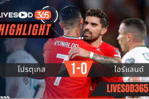 ไฮไลท์ฟุตบอลวันนี้ ฟุตบอลโลก 2026 โปรตุเกส -vs- ไอร์แลนด์ 12/10/2568