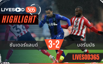 ไฮไลท์ฟุตบอลวันนี้ พรีเมียร์ลีก อังกฤษ ซันเดอร์แลนด์ -vs- บอร์นมัธ 30/11/2568